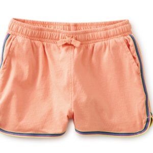 NEW Tea Collection Girls Rainbow Track Shorts Size 10 (NWT)